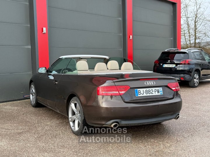 Audi A5 CABRIOLET V6 27 TDI 190 DPF Ambition Luxe Multitronic A - 5