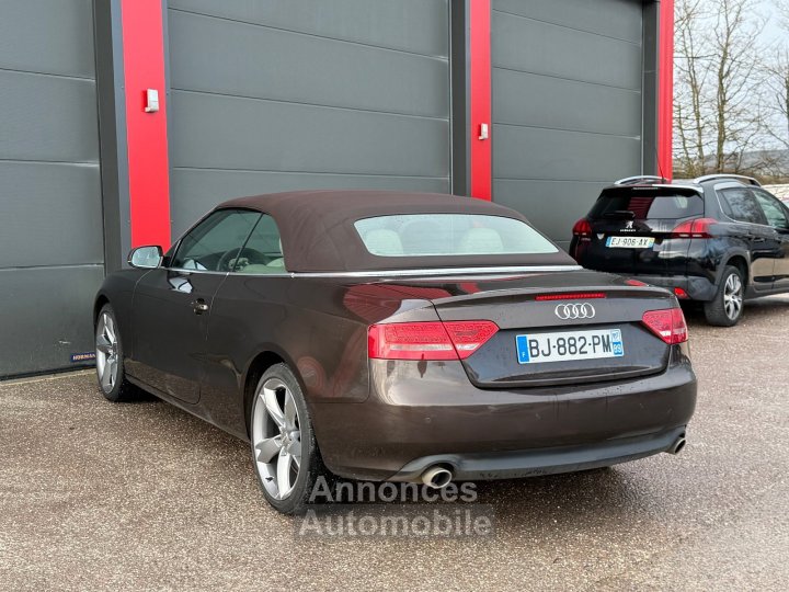 Audi A5 CABRIOLET V6 27 TDI 190 DPF Ambition Luxe Multitronic A - 7