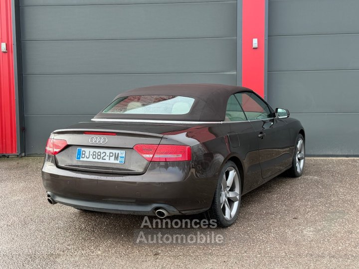 Audi A5 CABRIOLET V6 27 TDI 190 DPF Ambition Luxe Multitronic A - 8