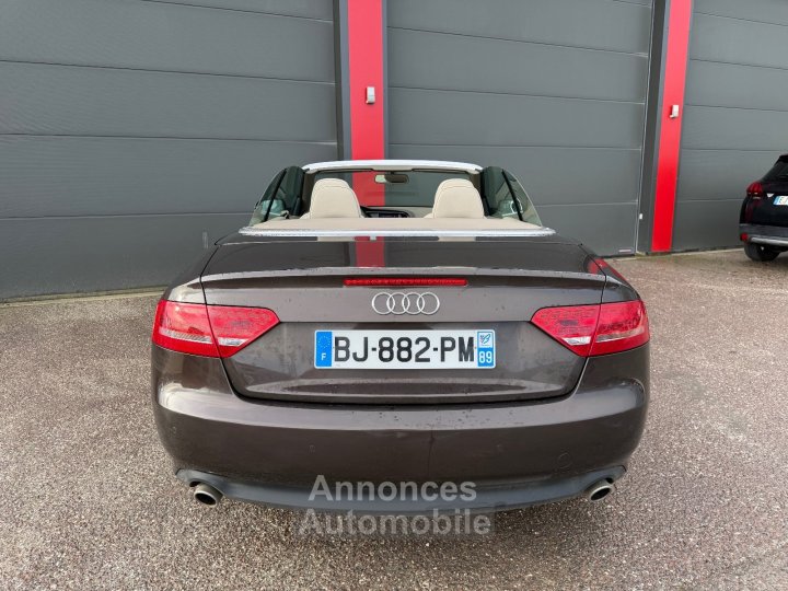 Audi A5 CABRIOLET V6 27 TDI 190 DPF Ambition Luxe Multitronic A - 9