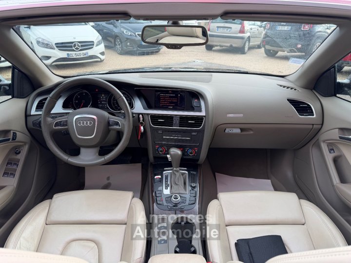 Audi A5 CABRIOLET V6 27 TDI 190 DPF Ambition Luxe Multitronic A - 17