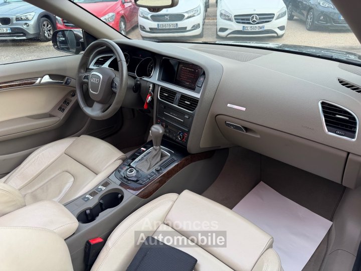 Audi A5 CABRIOLET V6 27 TDI 190 DPF Ambition Luxe Multitronic A - 21