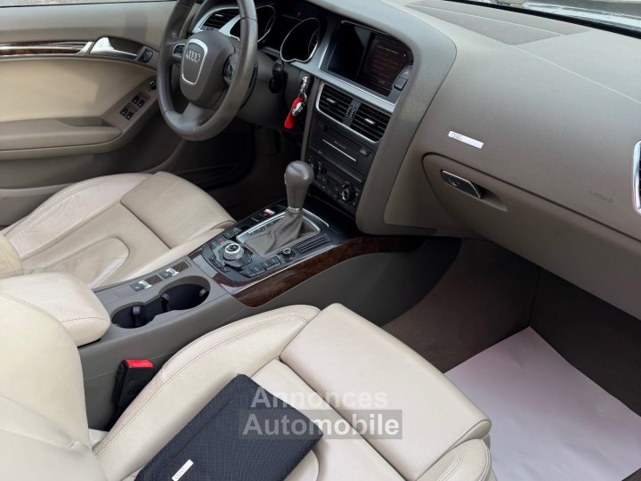Audi A5 CABRIOLET V6 27 TDI 190 DPF Ambition Luxe Multitronic A - 23