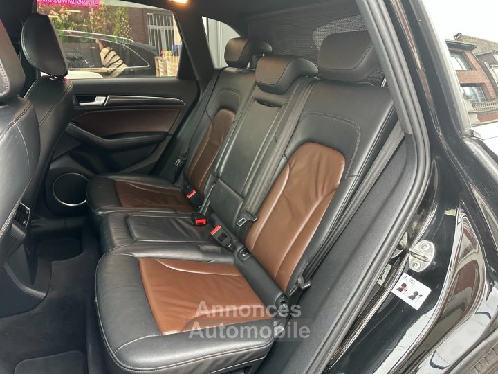 Audi SQ5 V6 30 BiTDI 313 Quattro Tiptronic 8 / SONO BANG  OLUFSEN / TOIT OUVRANT / PACK CARBON - 15