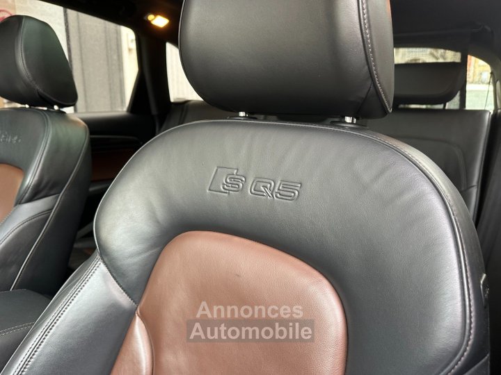 Audi SQ5 V6 30 BiTDI 313 Quattro Tiptronic 8 / SONO BANG  OLUFSEN / TOIT OUVRANT / PACK CARBON - 52