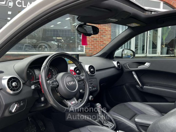 Audi A1 14 TFSI S line Bte-AUTO TOIT-PANO GPS RADAR CRUIS - 6