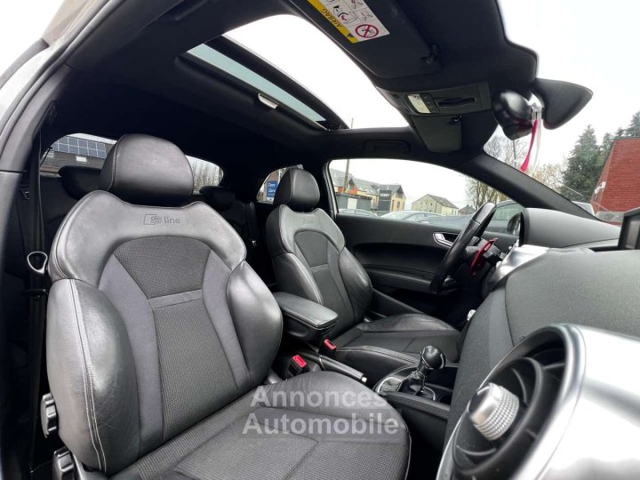 Audi A1 14 TFSI S line Bte-AUTO TOIT-PANO GPS RADAR CRUIS - 13
