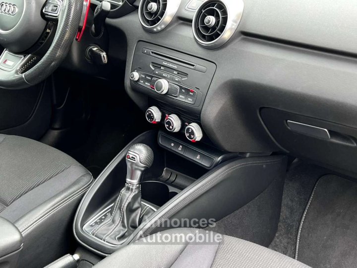 Audi A1 14 TFSI S line Bte-AUTO TOIT-PANO GPS RADAR CRUIS - 15