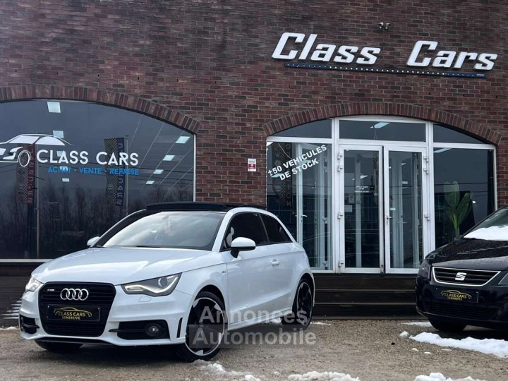Audi A1 14 TFSI S line Bte-AUTO TOIT-PANO GPS RADAR CRUIS - 24