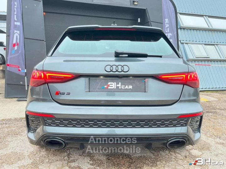 Audi RS3 SPORTBACK 25 TFSI 400 QUATTRO - Origine France - Entretien - 2 &egrave;me main - Cam&eacute;ra - 7