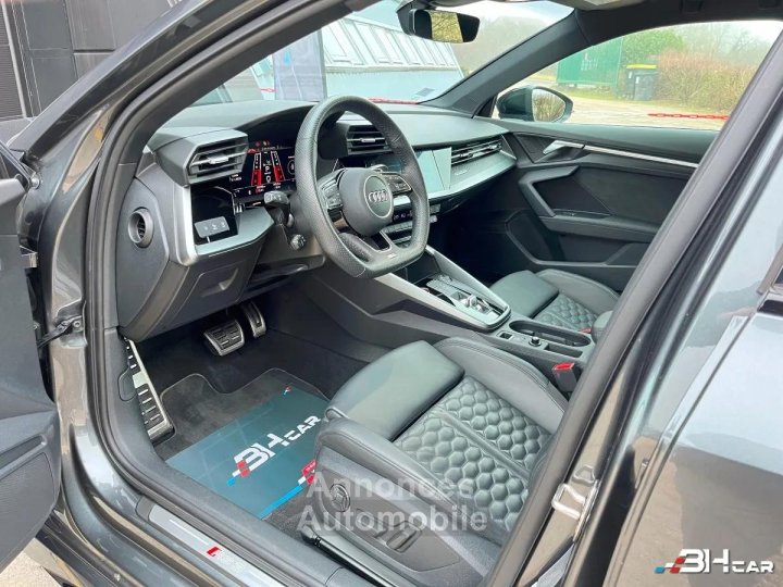Audi RS3 SPORTBACK 25 TFSI 400 QUATTRO - Origine France - Entretien - 2 &egrave;me main - Cam&eacute;ra - 10