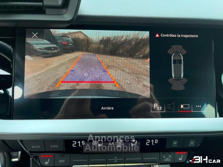 Audi RS3 SPORTBACK 25 TFSI 400 QUATTRO - Origine France - Entretien - 2 &egrave;me main - Cam&eacute;ra - 23