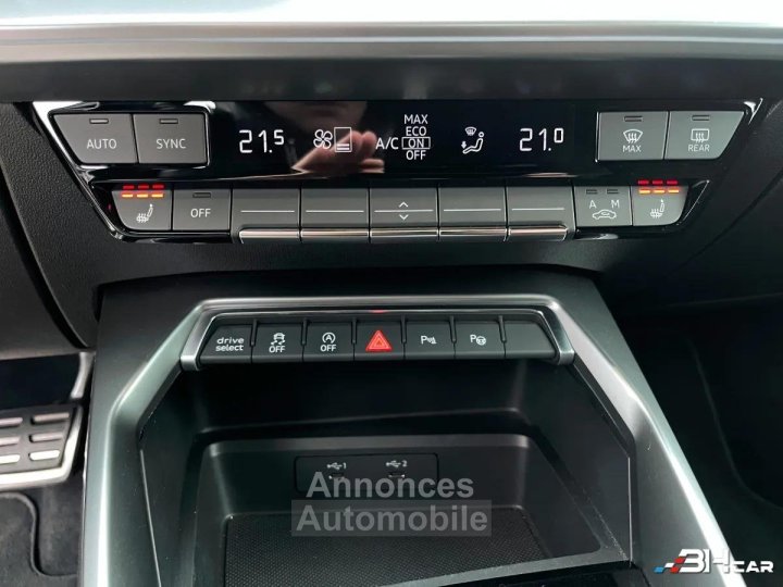 Audi RS3 SPORTBACK 25 TFSI 400 QUATTRO - Origine France - Entretien - 2 &egrave;me main - Cam&eacute;ra - 25