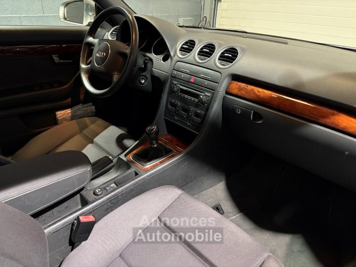 Audi A4 CABRIOLET 163 CV BVM6 - 17