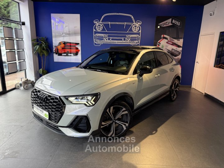 Audi Q3 Sportback 40 TFSI 190 ch S tronic 7 Quattro S line / Bang of Olufsen / Lumière d'ambiance - 1