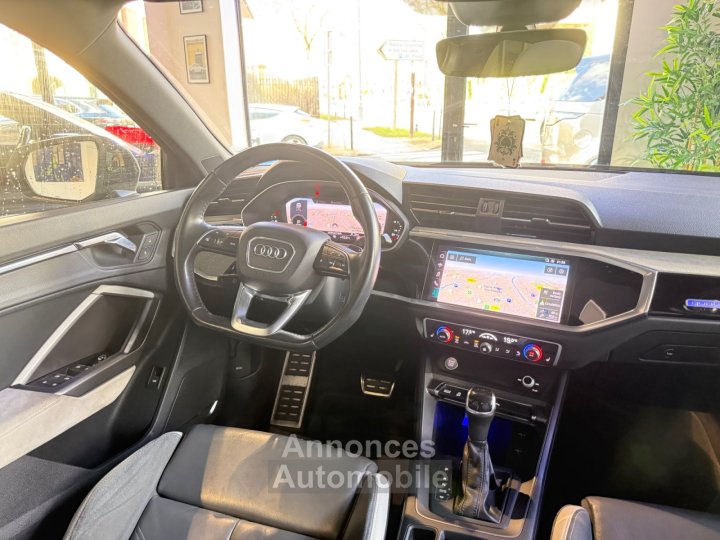 Audi Q3 Sportback 40 TFSI 190 ch S tronic 7 Quattro S line / Bang of Olufsen / Lumière d'ambiance - 17
