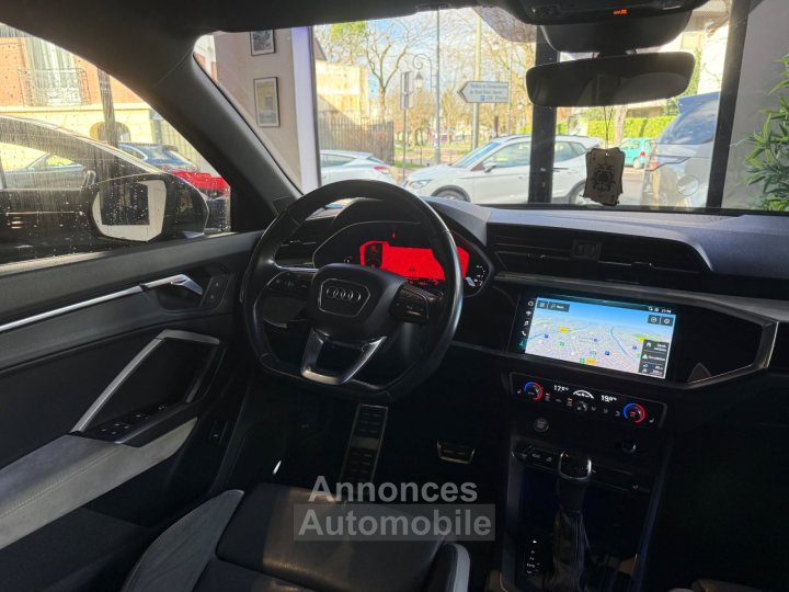 Audi Q3 Sportback 40 TFSI 190 ch S tronic 7 Quattro S line / Bang of Olufsen / Lumière d'ambiance - 18