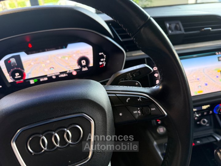 Audi Q3 Sportback 40 TFSI 190 ch S tronic 7 Quattro S line / Bang of Olufsen / Lumière d'ambiance - 26