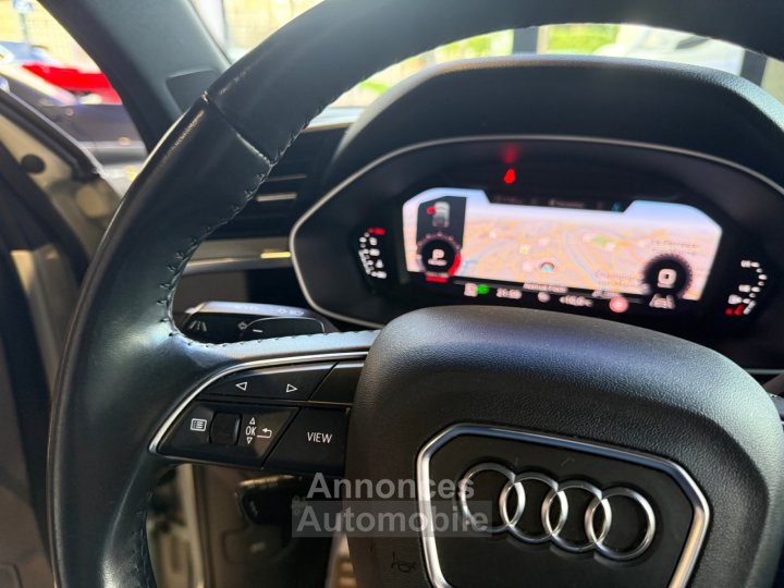 Audi Q3 Sportback 40 TFSI 190 ch S tronic 7 Quattro S line / Bang of Olufsen / Lumière d'ambiance - 27