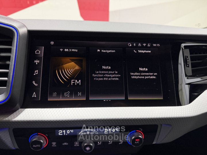 Audi A1 Sportback 30 TFSI 116 ch S tronic 7 S Line - 36