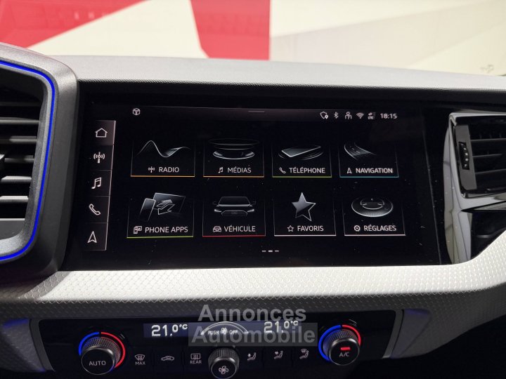 Audi A1 Sportback 30 TFSI 116 ch S tronic 7 S Line - 37
