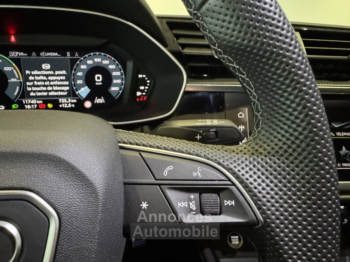 Audi Q3 Sportback 45 TFSIe 245 ch S tronic 6 S line - 22