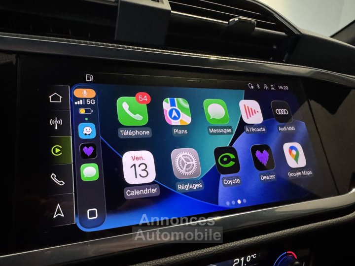 Audi Q3 Sportback 45 TFSIe 245 ch S tronic 6 S line - 37