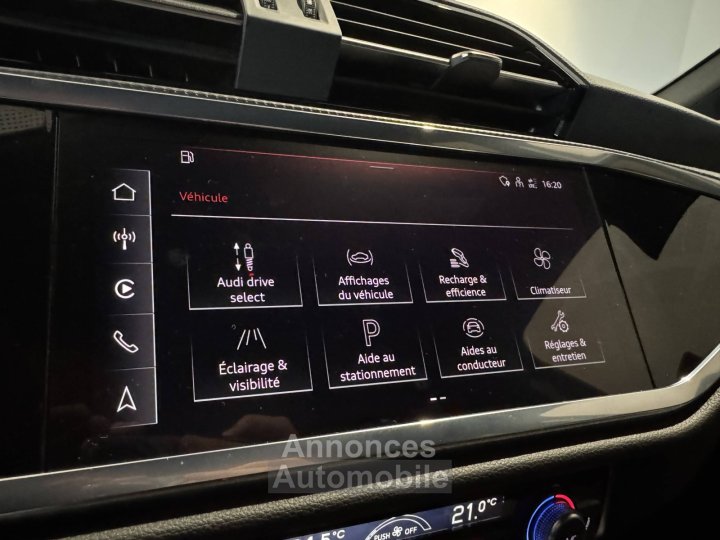Audi Q3 Sportback 45 TFSIe 245 ch S tronic 6 S line - 39