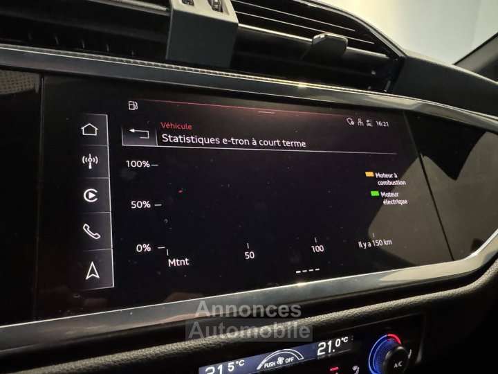 Audi Q3 Sportback 45 TFSIe 245 ch S tronic 6 S line - 41