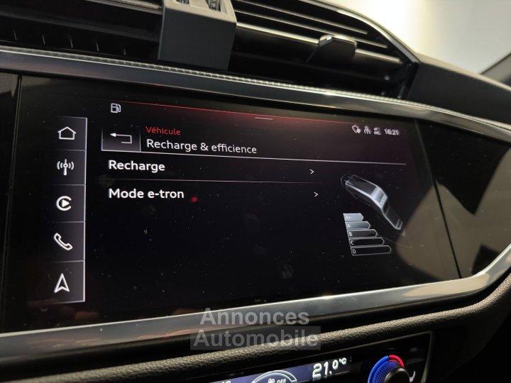 Audi Q3 Sportback 45 TFSIe 245 ch S tronic 6 S line - 42