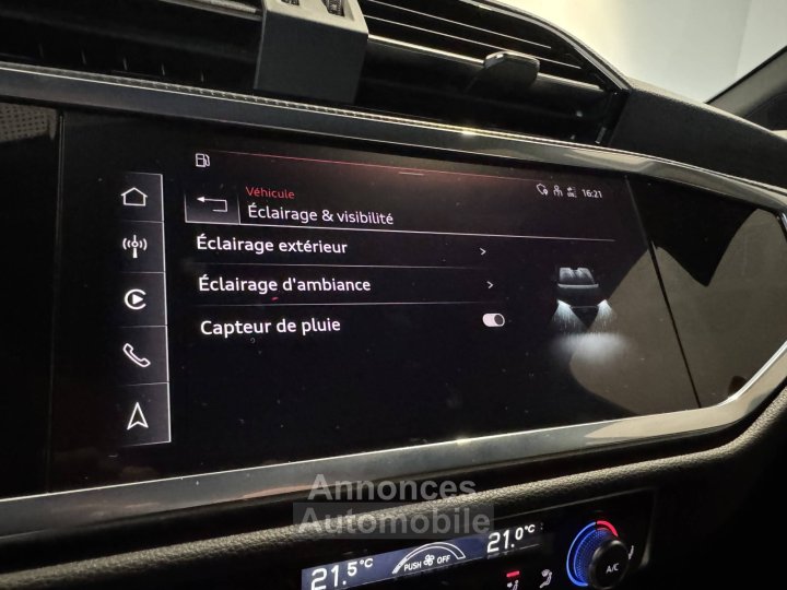 Audi Q3 Sportback 45 TFSIe 245 ch S tronic 6 S line - 44