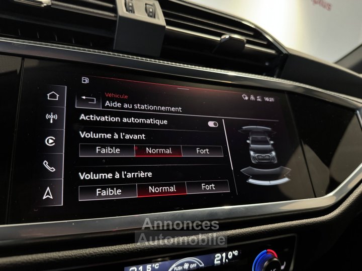 Audi Q3 Sportback 45 TFSIe 245 ch S tronic 6 S line - 47