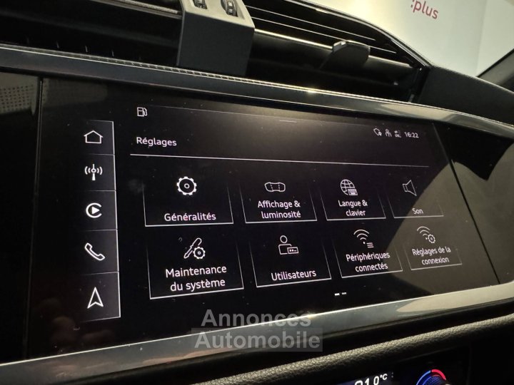 Audi Q3 Sportback 45 TFSIe 245 ch S tronic 6 S line - 51