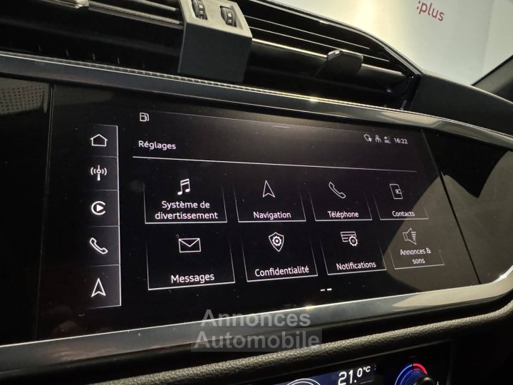 Audi Q3 Sportback 45 TFSIe 245 ch S tronic 6 S line - 52