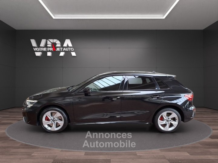 Audi A3 Sportback 45 TFSIe 245 ch S tronic S line – LED • Apple CarPlay • Virtual Cockpit • Caméra • ACC - 2