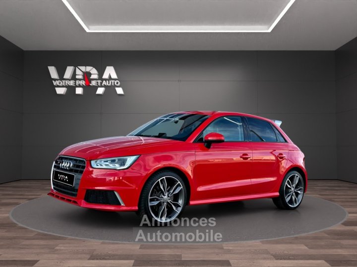 Audi S1 Sportback 20 TFSI quattro 231ch BVM6- Bose - Cuir Nappa - Sièges chauffants - 1