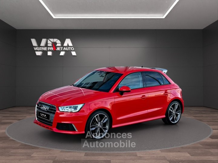 Audi S1 Sportback 20 TFSI quattro 231ch BVM6- Bose - Cuir Nappa - Sièges chauffants - 4