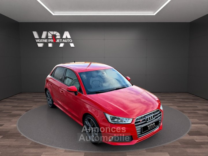Audi S1 Sportback 20 TFSI quattro 231ch BVM6- Bose - Cuir Nappa - Sièges chauffants - 5