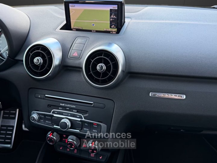 Audi S1 Sportback 20 TFSI quattro 231ch BVM6- Bose - Cuir Nappa - Sièges chauffants - 12