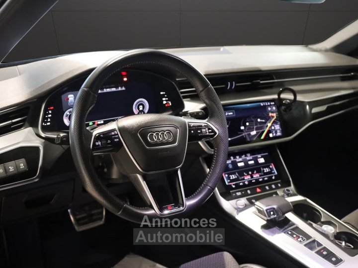 Audi A6 Avant 40 TDI quattro S line 204 ch S tronic &bull; Matrix LED &bull; ACC &bull; Cam&eacute;ras &bull; Attelage - 8