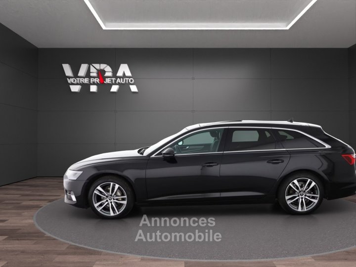 Audi A6 Avant 40 TDI S line 204 ch S tronic &bull; Virtual Cockpit &bull; LED &bull;  Toit Panoramique &bull; Cuir &bull; Attelage - 2