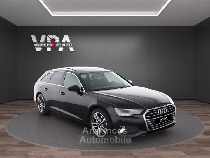 Audi A6 Avant 40 TDI S line 204 ch S tronic &bull; Virtual Cockpit &bull; LED &bull;  Toit Panoramique &bull; Cuir &bull; Attelage - 5