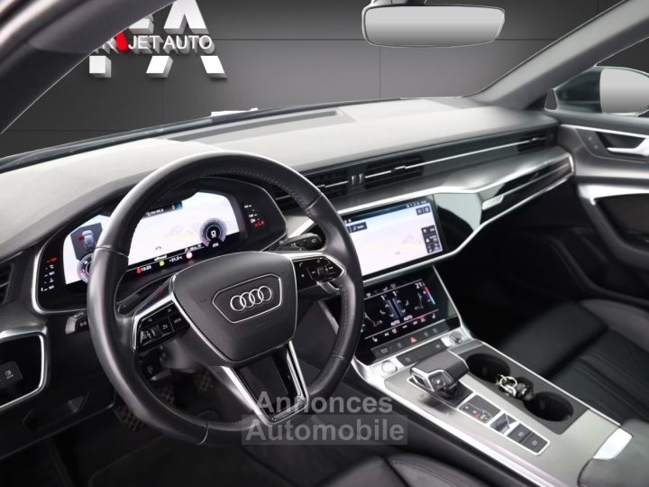 Audi A6 Avant 40 TDI S line 204 ch S tronic &bull; Virtual Cockpit &bull; LED &bull;  Toit Panoramique &bull; Cuir &bull; Attelage - 8