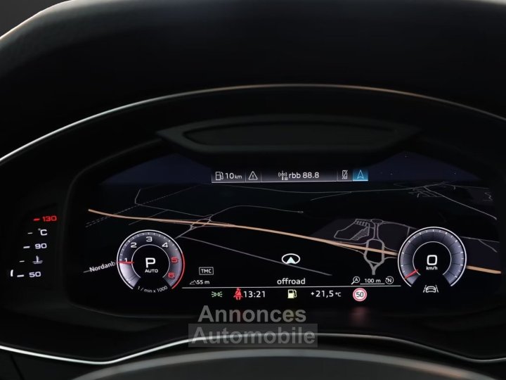 Audi A6 Avant 40 TDI S line 204 ch S tronic &bull; Virtual Cockpit &bull; LED &bull;  Toit Panoramique &bull; Cuir &bull; Attelage - 9