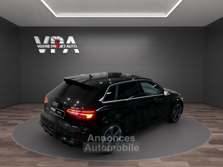 Audi RS3 25 TFSI Quattro 400 ch - S tronic &bull; LED &bull; Si&egrave;ges Sport Cuir &bull; Chauffants &bull; Navi - 2