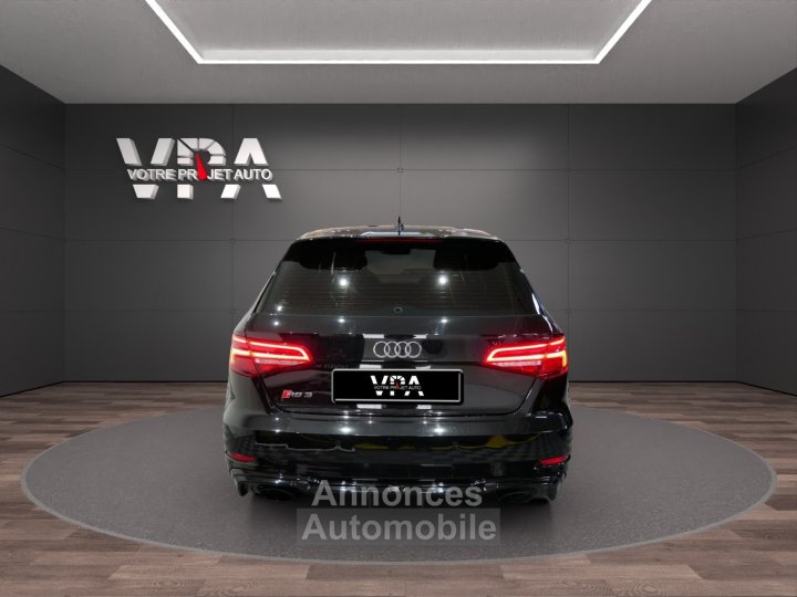 Audi RS3 25 TFSI Quattro 400 ch - S tronic &bull; LED &bull; Si&egrave;ges Sport Cuir &bull; Chauffants &bull; Navi - 3