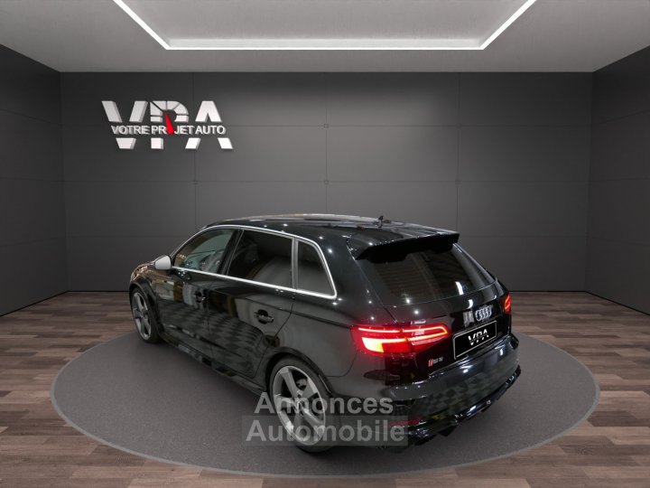 Audi RS3 25 TFSI Quattro 400 ch - S tronic &bull; LED &bull; Si&egrave;ges Sport Cuir &bull; Chauffants &bull; Navi - 4