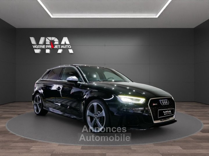 Audi RS3 25 TFSI Quattro 400 ch - S tronic &bull; LED &bull; Si&egrave;ges Sport Cuir &bull; Chauffants &bull; Navi - 5
