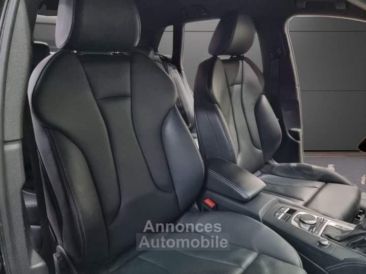Audi RS3 25 TFSI Quattro 400 ch - S tronic &bull; LED &bull; Si&egrave;ges Sport Cuir &bull; Chauffants &bull; Navi - 10