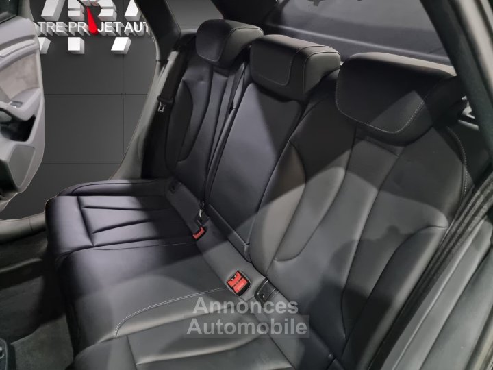 Audi RS3 25 TFSI Quattro 400 ch - S tronic &bull; LED &bull; Si&egrave;ges Sport Cuir &bull; Chauffants &bull; Navi - 11